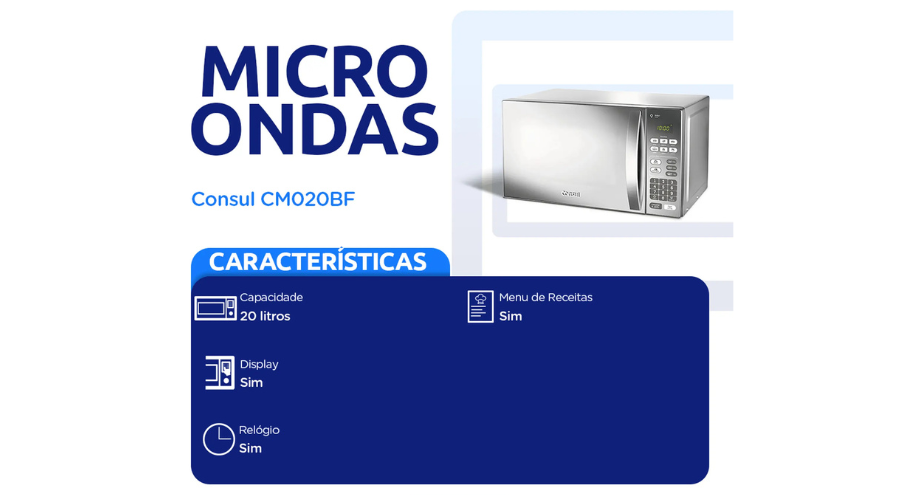 Forno-de-Micro-Ondas-Consul-é-Bom