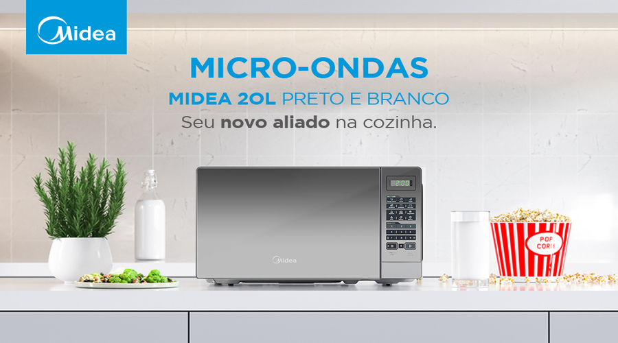 Micro-Ondas-Midea-Vale-a-Pena​